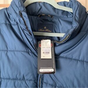 Brooks Brothers Men's Navy Puffer Jacket